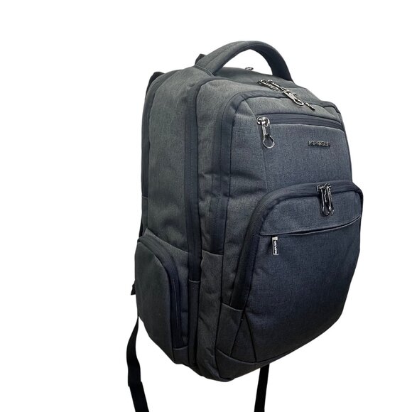 Kroser Unisex Charcoal USB Charging Water-Resistant Travel Laptop Backpack - Picture 5 of 15